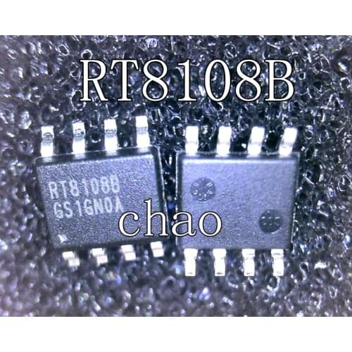 5PCS/LOT RT8108B RT8108BGS SOP-8 power management chip In Stock NEW original IC