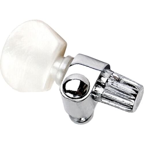 5th Banjo Geared Tuner Tuning Keys Peg Machine Heads w/Pearl Button