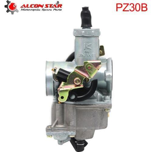 Alconstar-30mm Motorcycle Carburetor PZ30B Automatic damper with Accelerating Pump for Dirt Bike ATV CG175 CG200 CG250 CQR