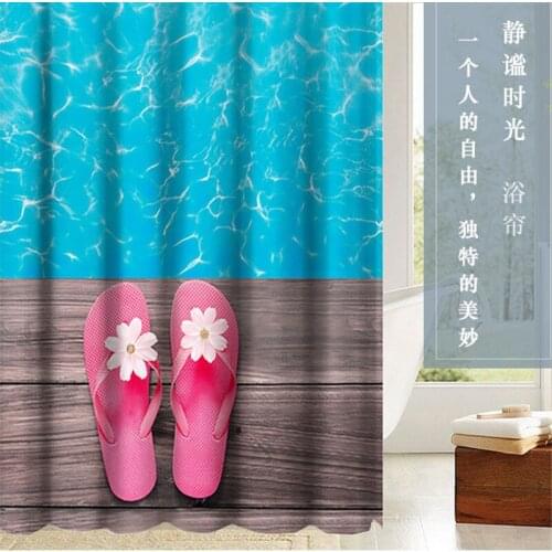 FREE SHIPPING Diplon Mildewproof Waterproof High Quality 180*200 Polyester Shower Curtain