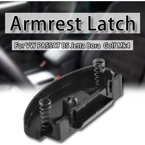 Center Console Armrest Repair Latch Clip For VW PASSAT B5 Jetta Bora Golf Mk4 Car Armrest Latch with 2 Springs Car Accessories