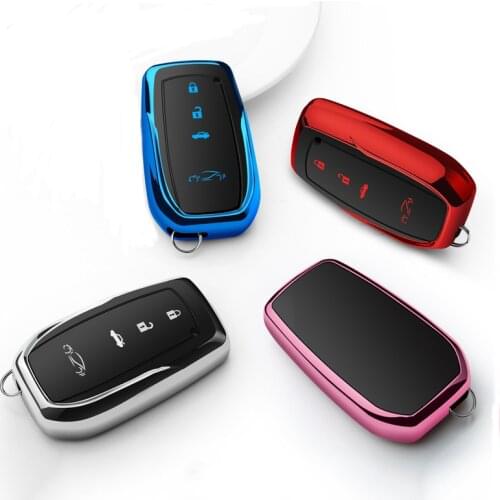 TPU Car Key Case Cover For Toyota Camry Prado 2017 2018 CHR Prius Corolla RAV 4 Auris Avensis Aygo Land Cruiser 200 Prado Crown