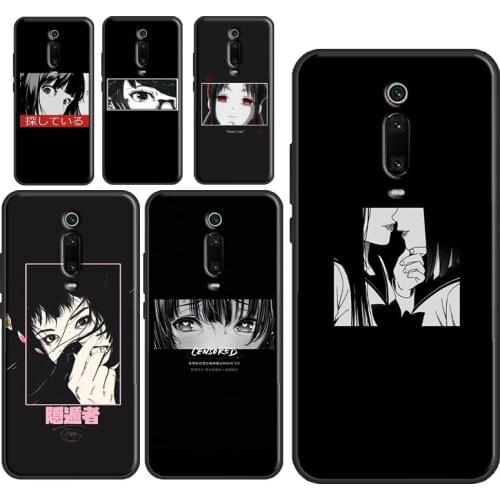 Japanese Anime Aesthetic Case For POCO X3 Pro M3 F1 F2 F3 Cover For Xiaomi Mi 11 Ultra Note 10 Lite Mi 9T 10T Pro