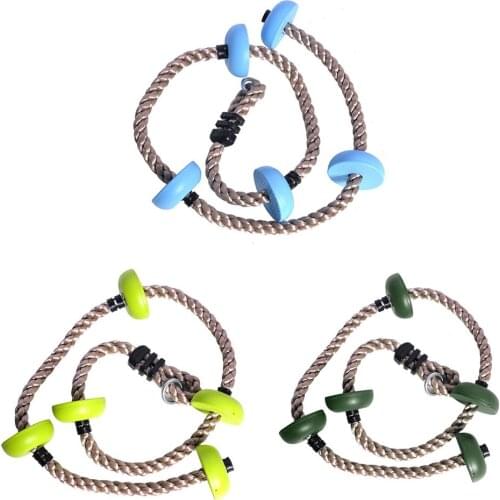 Kids Outdoor Climbing Swing Climbing Swing Children Climbing Rope Swing Disc Kids Garden Playground Backyard Swing Equipment