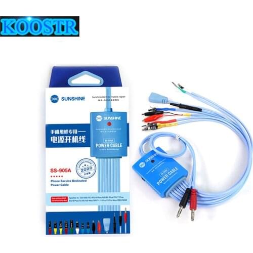 SUNSHINE Boot Activation Test Line Maintenance Cable Mobile Phone Repair Dedicated Power Cable Suitable For IP5S~11/SAM Series