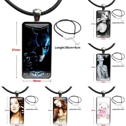 Beautiful Celine Dion For Women High Quality Girls Fashion Glass Cabochon Pendant Necklace With Women Steel Plated Statement