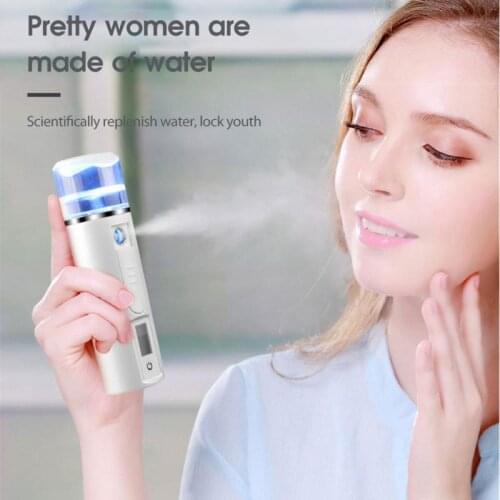 New Nano Spray Face Steamer Skin Test Multifunctional Moisturizing Humidifier Hydrating Steaming Face Instrument Beauty Care
