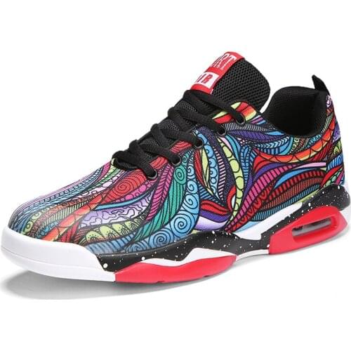 New Cool Men Running Shoes Air Cushion Women Sport Shoes Comfortable Ladies Jogging Walking Shoes Gray Mens Designer Shoes