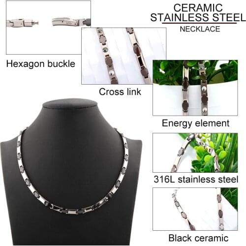 Necklaces for women men necklace Pendant charm Choker cross Chain necklace jewellery Mens chain Stainless steel jewelry woman