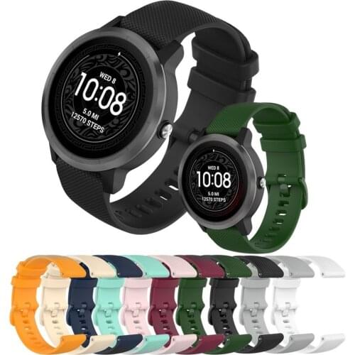 20MM Watch Strap For Men Women Outdoor Sport Silicone For Samsung Galaxy Watch For Huawei Watch Correa For Amazfit Bip Bracelet