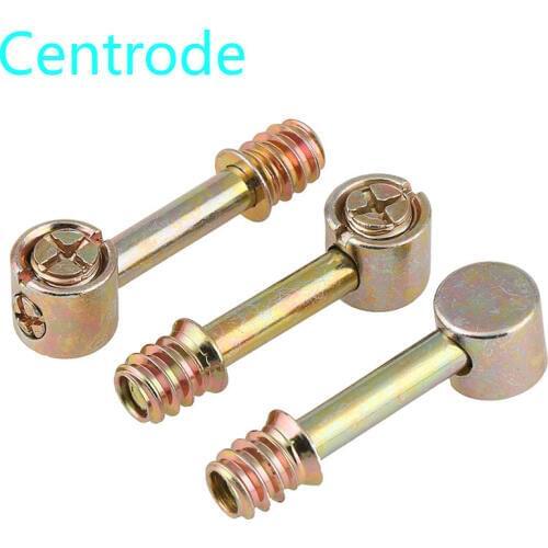 Furniture screws furniture four-in-one connector eccentric wheel accessories assembled hammer screws M6 5Pcs