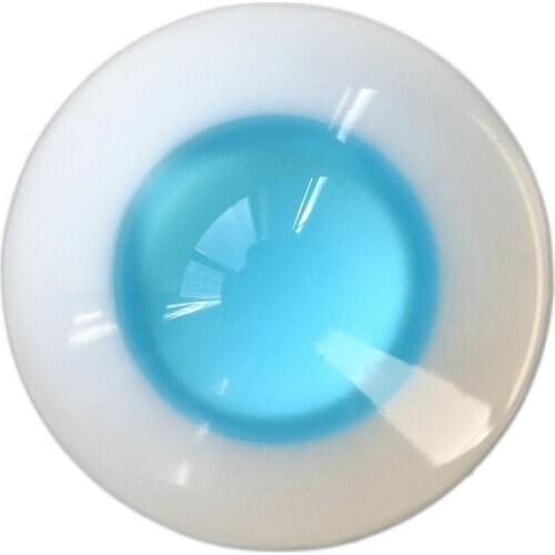 [wamami] 6mm 8mm 10mm 12mm 14mm 16mm 18mm 20mm 22mm 24mm Blue Glass Eyes Eyeball BJD Doll Dollfie Reborn Making Crafts