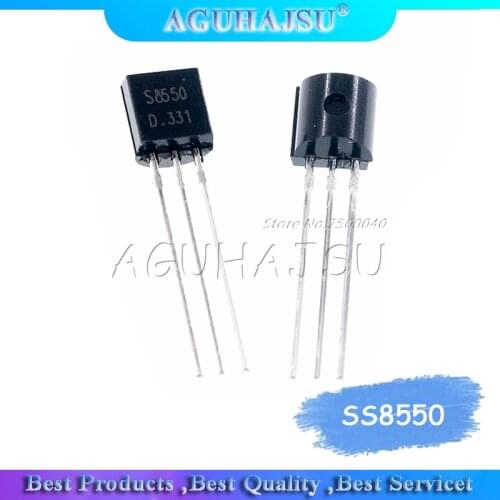 100cs S8550 8550 SS8550 Bipolar Transistors - BJT TO92 PNP 2W A/P TO-92 new original