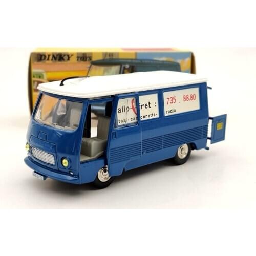 Atlas 1/43 Dinky Toys 570 For Fourgon Tole J7 P~geot Diecast Models Collection Used