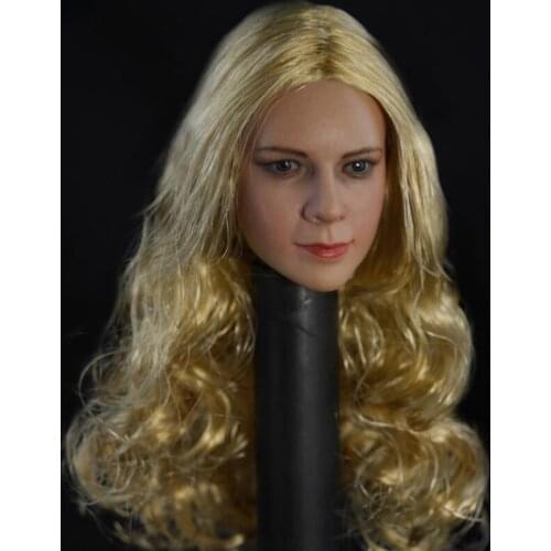 DSTOYS 1/6 D-003 EU & US Beauty Head Sculpt for 12inch Action Figure DIY