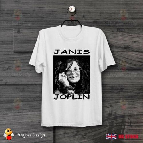JANIS JOPLIN AMERICAN SINGER Retro Cool Ideal GIFT UNISEX T Shirt B482