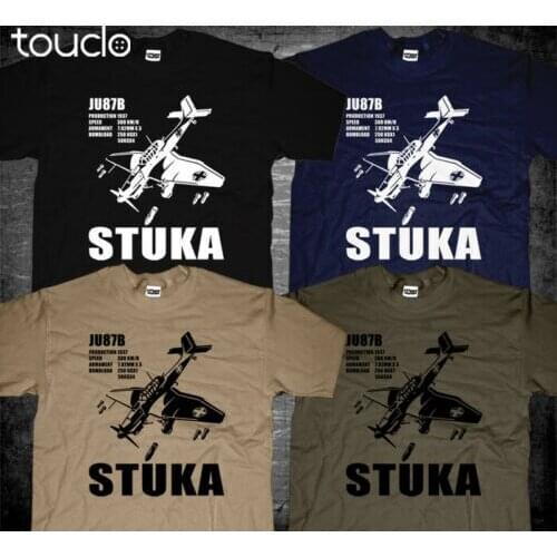 Junker JU87 Stuka German Aircraft Bomber Air Force World War 2 T-shirt