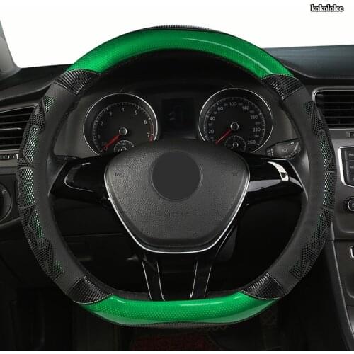 Kokololee Microfiber Leather Car Steering Wheel Cover For Toyotas Crown S180 S210