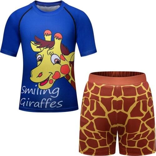 Hot Sale Fashion 3D Printed Short Suit O-Neck for Kids Famous Full Sublimation Shirts