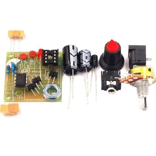 LM386 Super Mini 3V-12V Power Amplifier Board Suit Kit Electronic DIY Kit Audio Amplify Module Low Consumption