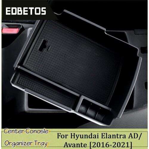For Hyundai Elantra AD and Hyundai Avante 2016 2017 2018 2019 2020 Car Central Armrest Box Stowing Tidying Glove Box