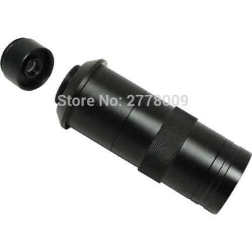 16X-220X Zoom C Lens Microscope Camera 2X Auxiliary Eyepiece Lens Industry Magnifier Increase Working Distance