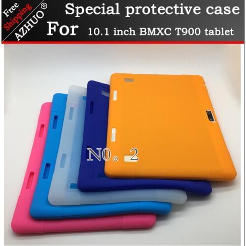 Soft silicone case for BMXC T900 10.1 inch tablet pc ,10.1inch Kids Safe Shockproof Silicone cover, Tablet stand as gift