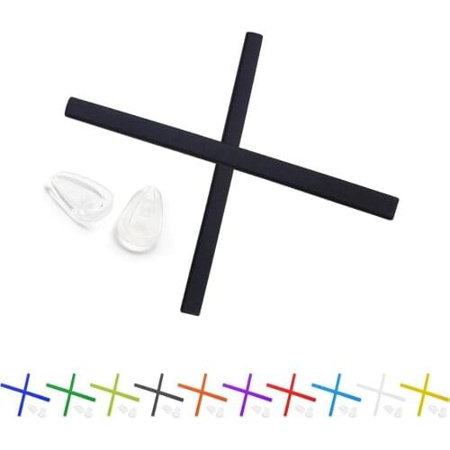 ToughAsNails Rubber Kit Replacement Arm Ear Socks + Nose Pads for-Oakley Tincup OX3184 Pitchman Wheel House - Multiple Options