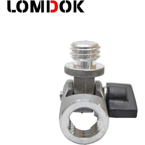 LOMDOK 5/8 Inch Angle Adjustment Bracket with Extension Rod for tripod and Laser Levels with Dual Slope 2-12lines