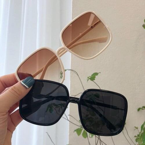 High Quality Womens Beige Tea Sunglasses Lady Vintage Shades for Women Driving Sun Glasses Sonnenbrille zonnebril dames UV400
