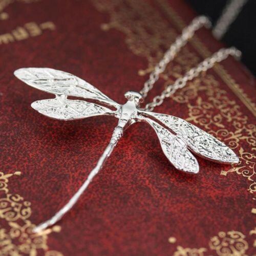 Women Necklace Jewelry Fashion Dragonfly Pendant 24 inches Chain Necklace Pendant Necklace Jewelry