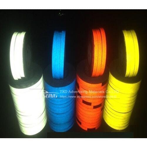 1.5CMX10M car reflective tape sticker for car body decoration Car reflective tape vinyl wrapping film with free shipping