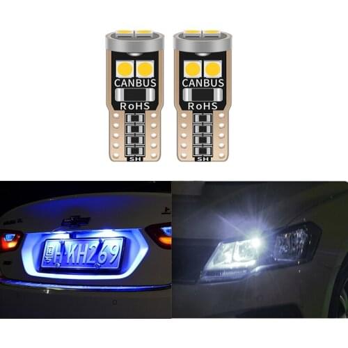 10pcs T10 W5W LED Canbus Car License Plate Lights For Lexus RX300 IS250 GS300 RX RX330 RX350 LX470 GX470 LX570 GS RX 330 IS200