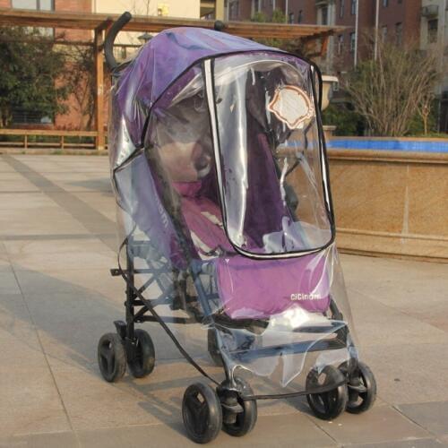 Baby Stroller Accessories Rain Cover for Stroller Pram Cover Waterproof Raincoat