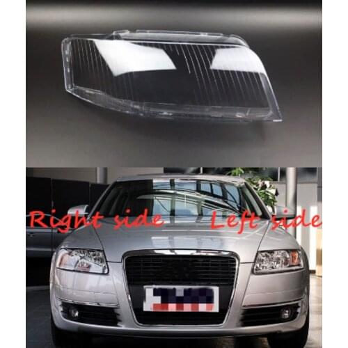 For Audi A6 C5 2003 2004 2005 Car Headlight cover Headlamp Lens Auto Shell Cover