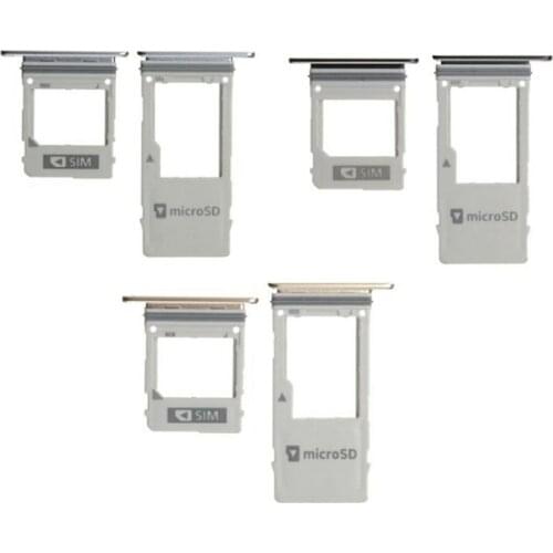 For Samung galaxy A7 2018 A750 A750f SIM Card Slot Tray Holder Socket Adapter Repair Part