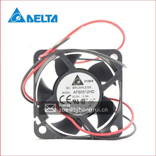 DELTA 5CM AFB0512HD 12V 0.15A 5020 Double Ball Cooling Fan