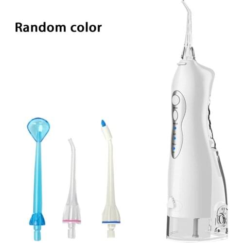 Oral Irrigator USB Rechargeable Water Flosser Portable Water Jet 800ML Water Tank Waterproof Teeth Cleaner