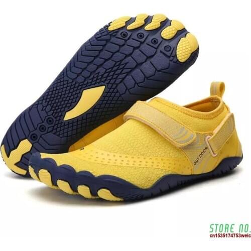 Water Lightweight Outdoor Climbing Shockproof Jogging Sneaker Quick Dry Hiking Shoes Men Women Waterproof Upstream Trekking Soft