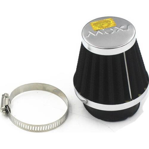 Motorcycle 48mm Air Filter Cleaner For Honda CB250R CB250S 250 Suzuki GS250 Yamaha DT250 Kawasaki KZ250