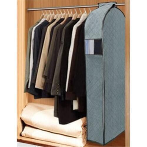 New Coat Clothes Jacket Suit Dress Garment Storage Travel Dustproof Cover Bag