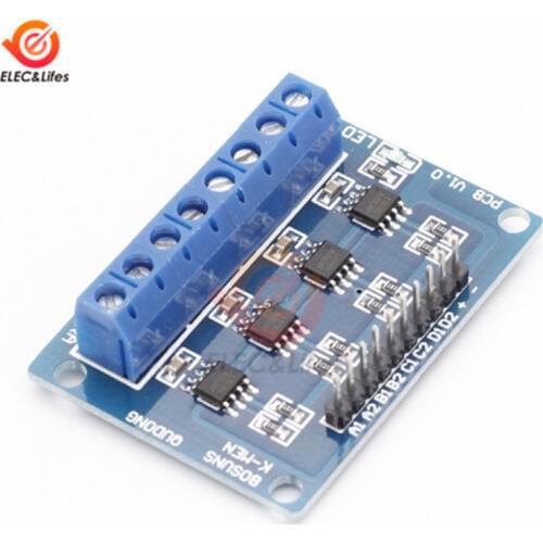 4-Way L9110 Stepper Motor Driver Board 4 Channel H Bridge DC Motor L9110 Drive Module for Arduino