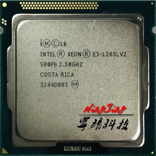 Intel Xeon E3-1265L v2 E3 1265Lv2 E3 1265L v2 2.5 GHz Quad-Core Eight-Core 45W CPU Processor LGA 1155