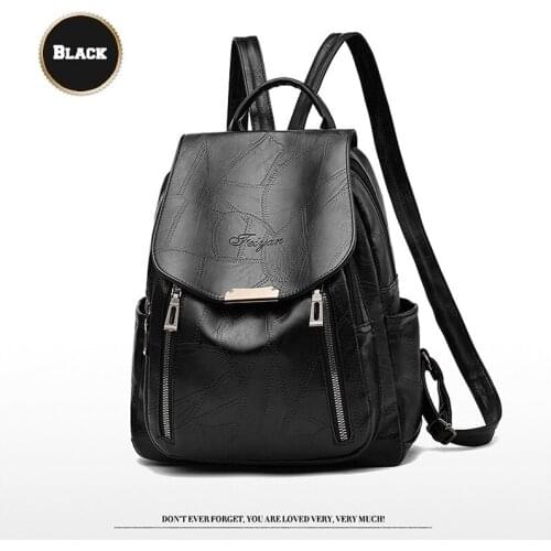 Luxury Designer Female School Bags 2021 Women Backpack Fashion Shoulder Bags High Quality Bagpack Simple