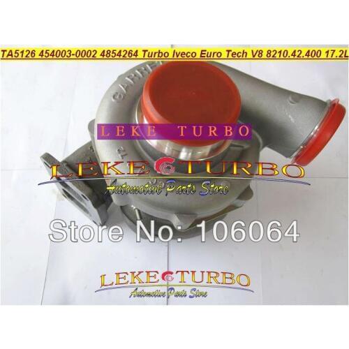 TA5126 454003-0002 454003-0008 454003 4854264 3528572 4863360 98429359 Turbo For IVECO TRUCK Euro Tech V8 8210.42.400 17.2L