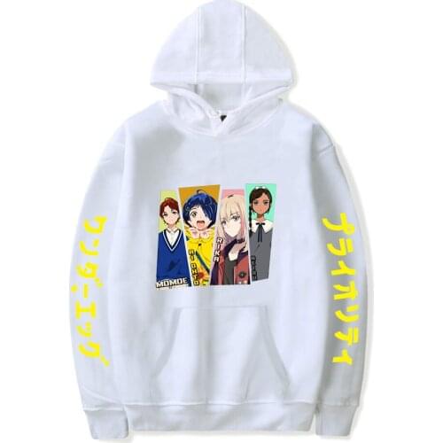 Wonder Egg Priority Hoodie Anime Men Women Sweatshirts Tracksuit Harajuku Fashion Streetwear Anime Clothes Boy Girls Pullover