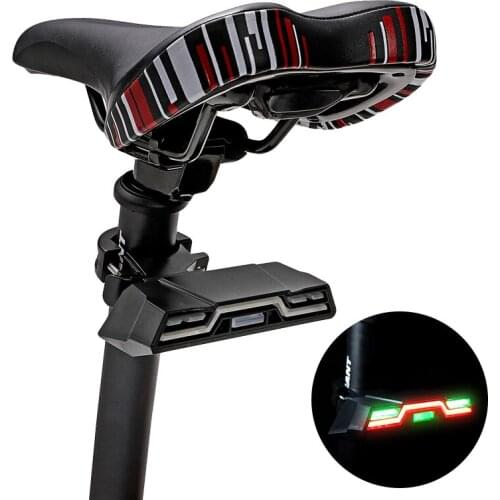 WEST BIKING Bicycle light USB Charge Mountain Road Bike Taillight Safety Warning LED Lamp Three Colors Cycling Rear Tail Light