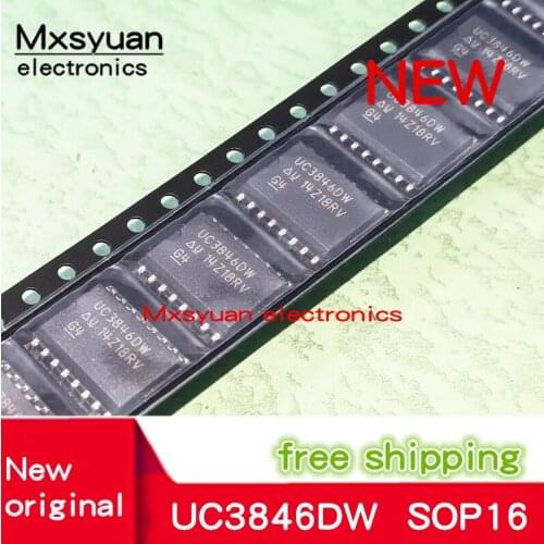 10pcs~50pcs/LOT UC3846DW UC3846DWTR UC3846 SOP16 New original