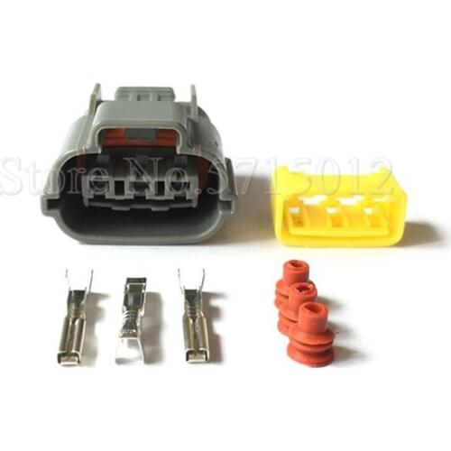3 Hole 6098-0141 Automotive Sensor TPS Connector Ignition Coil Plug Fits Renault Nissan