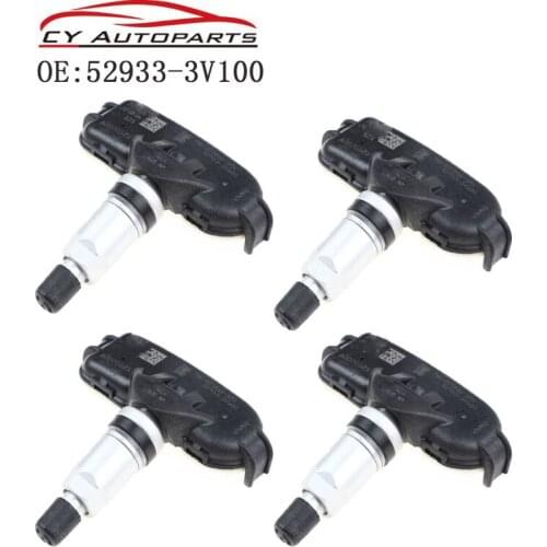 4PCS TPMS Auto Tire Pressure Monitor Sensor For Hyundai i40 VF 2011 2012 2013 2014 52933-3V100 529333V100 433Mhz